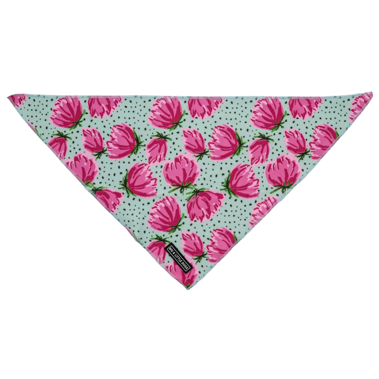 Big and Little Dogs Hundscarf "My pretty peony"