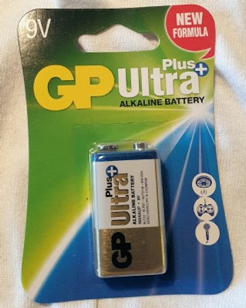 Batteri GP Ultra Plus 9V 1/fp