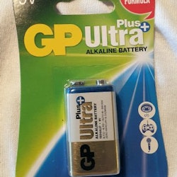 Batteri GP Ultra Plus 9V 1/fp