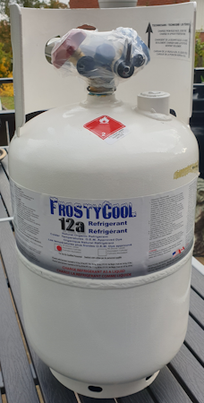 FrostyCool Köldmedium Ersättnings gas R134a , R12