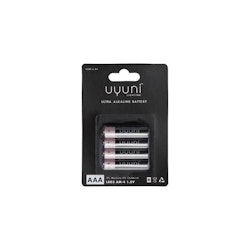 UYUNI - AAA Batteri 4-pack , 1,5V, 1000mAh