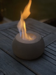 Tjock skål för ex värmeljus