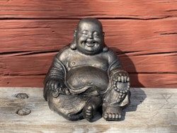Nöjd, glad buddha