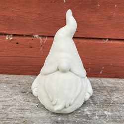Liten tjock tomte i betong