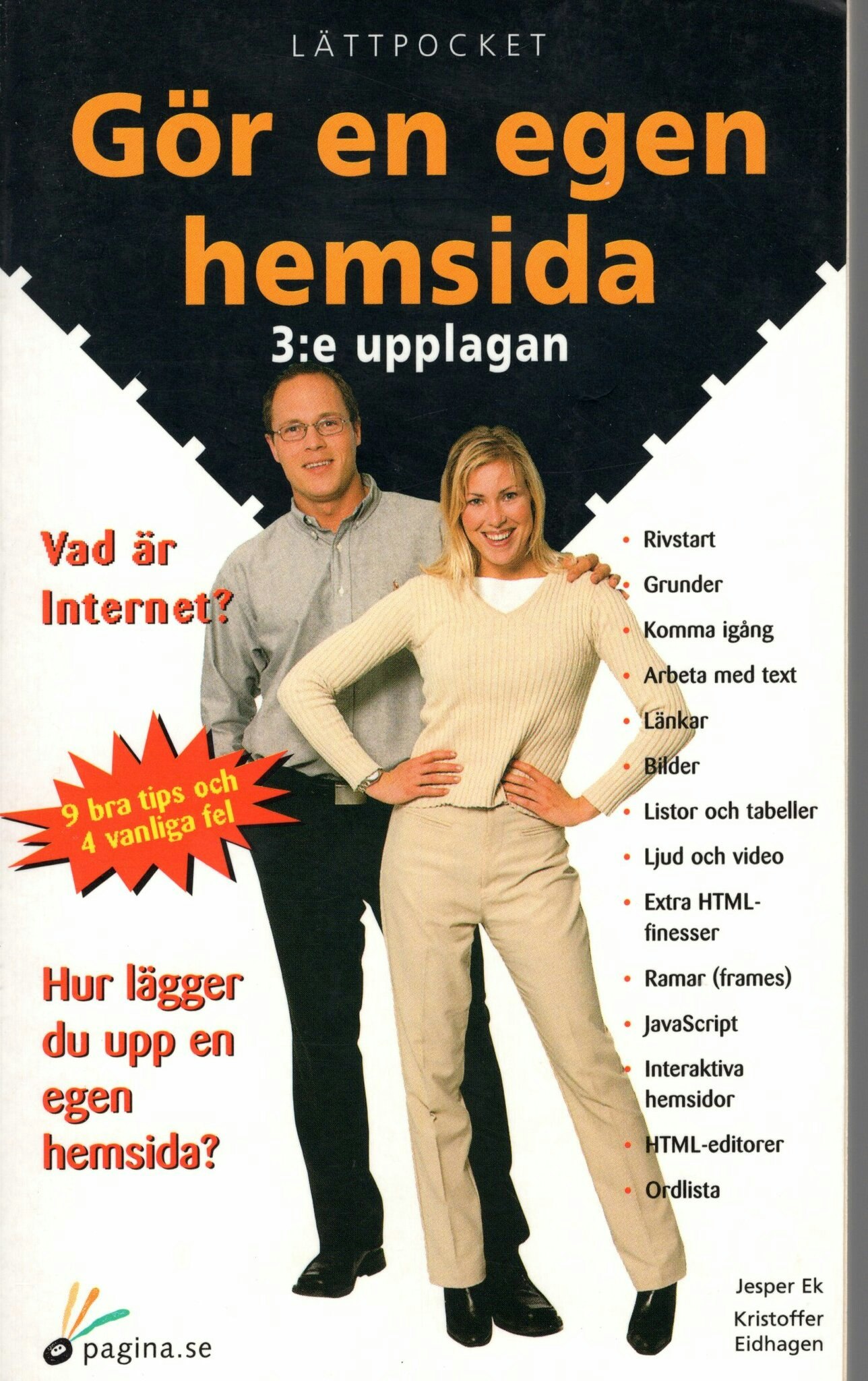 Gör en egen hemsida av Jesper Ek och Kristoffer Eidhagen