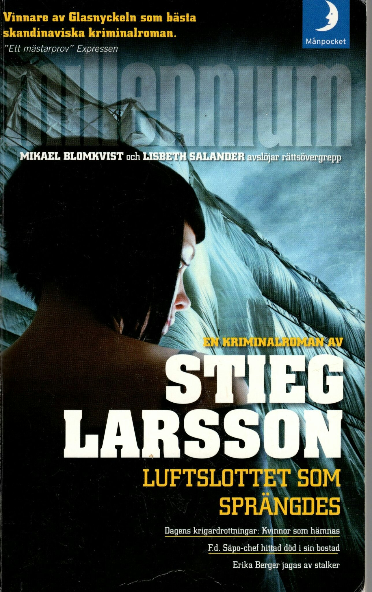 Luftslottet som sprängdes av Stieg Larsson