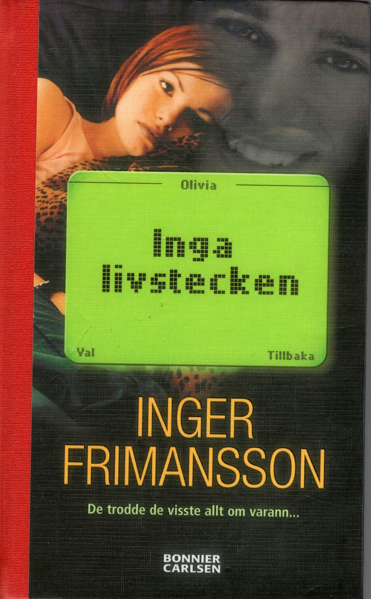 Inga livstecken av Inger Frimansson