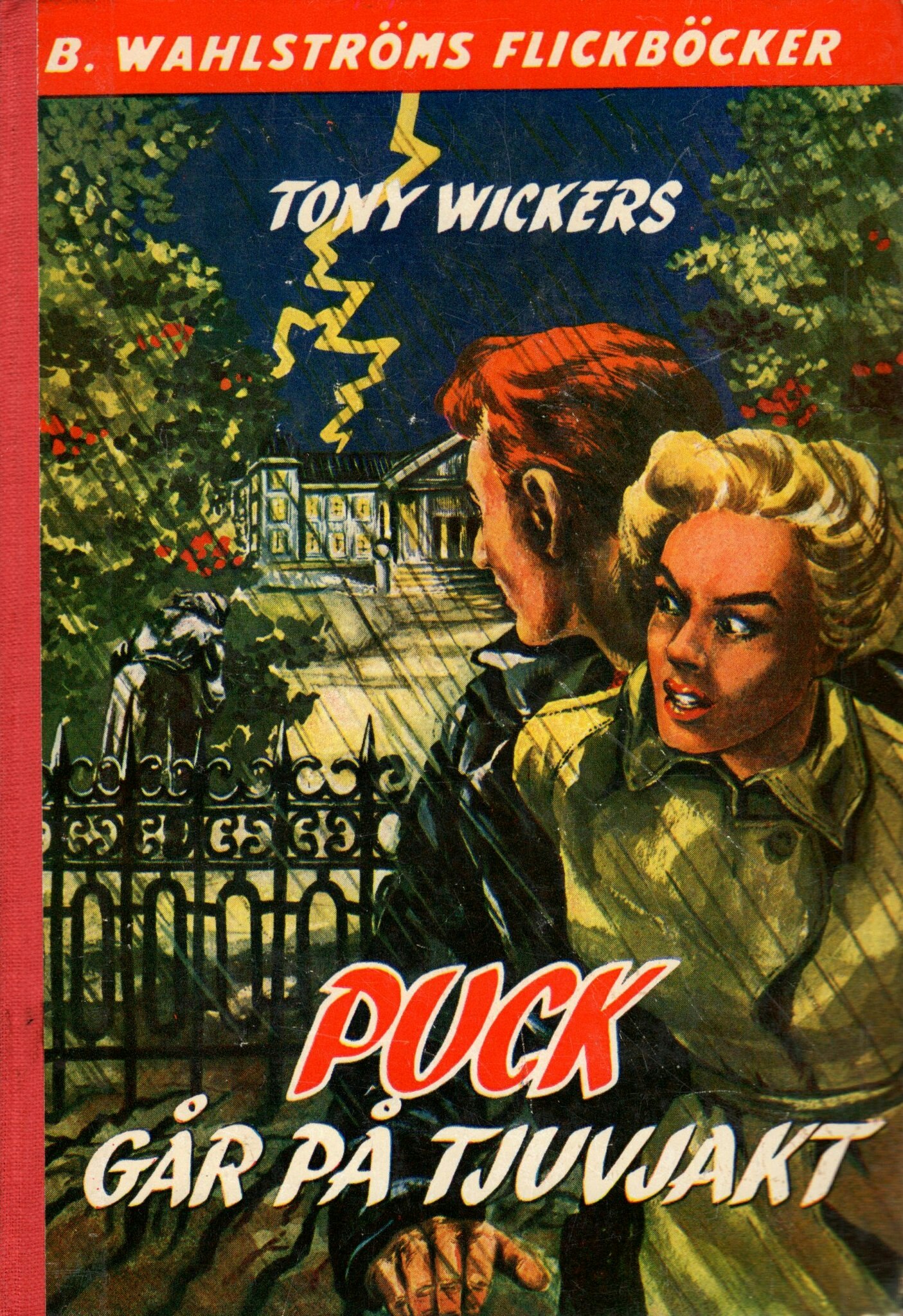 Puck går på tjuvjakt av Tony Wickers