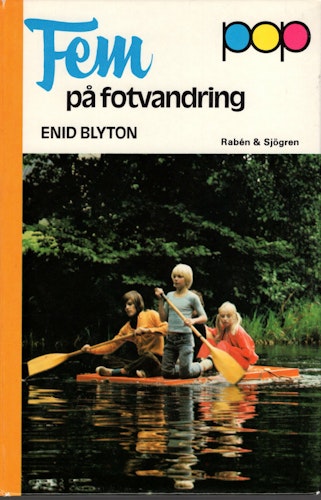 Fem på fotvandring av Enid Blyton
