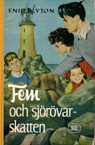 Fem och sjörövarskatten av Enid Blyton