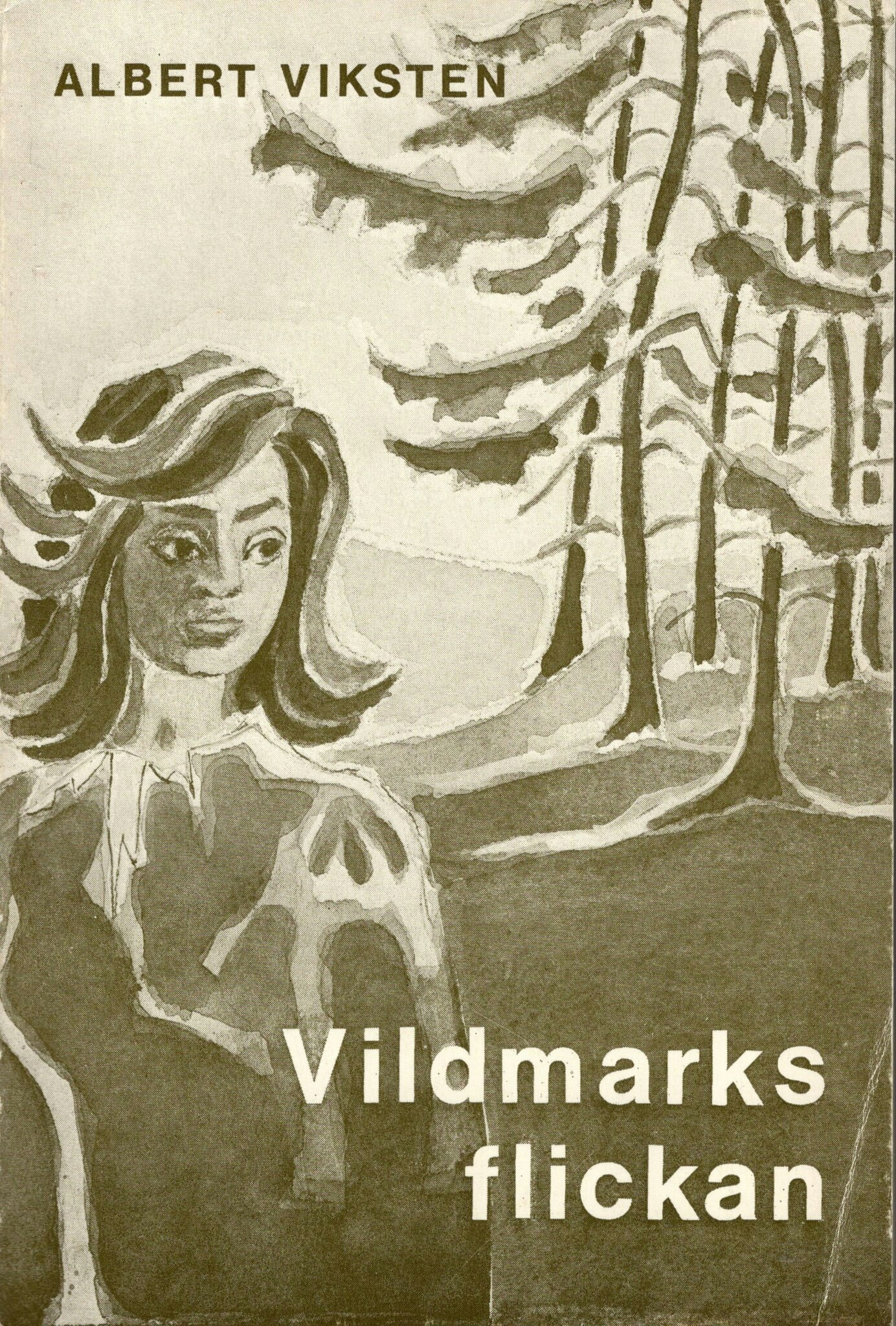 Vildmarksflickan av Albert Viksten