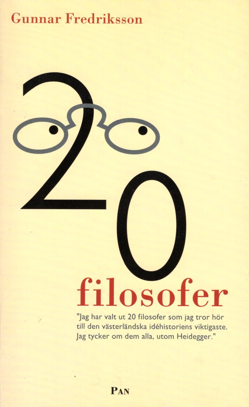 20 filosofer av Gunnar Fredriksson