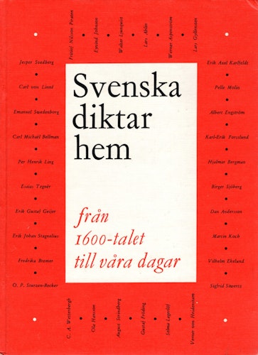 Svenska diktarhem från 1600-talet till våra dagar av Ola Terje och Rolf Yrlid