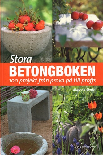 Stora betongboken: 100 projekt från prova på till proffs av Malena Skote