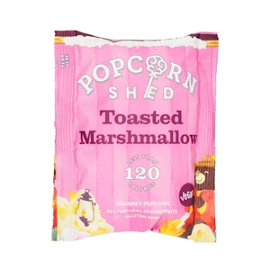 Vegansk ristet Marshmallow Gourmet Popcorn Snack Pack
