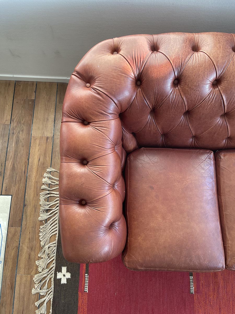 Chesterfield soffa - 3 sits