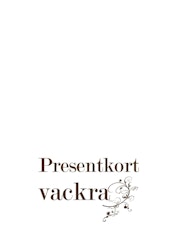 Presentkort 800:-