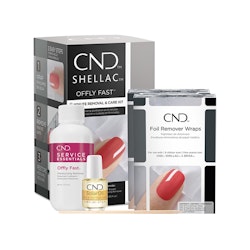 CND Offly Fast Remover Wrap Kit Shellac
