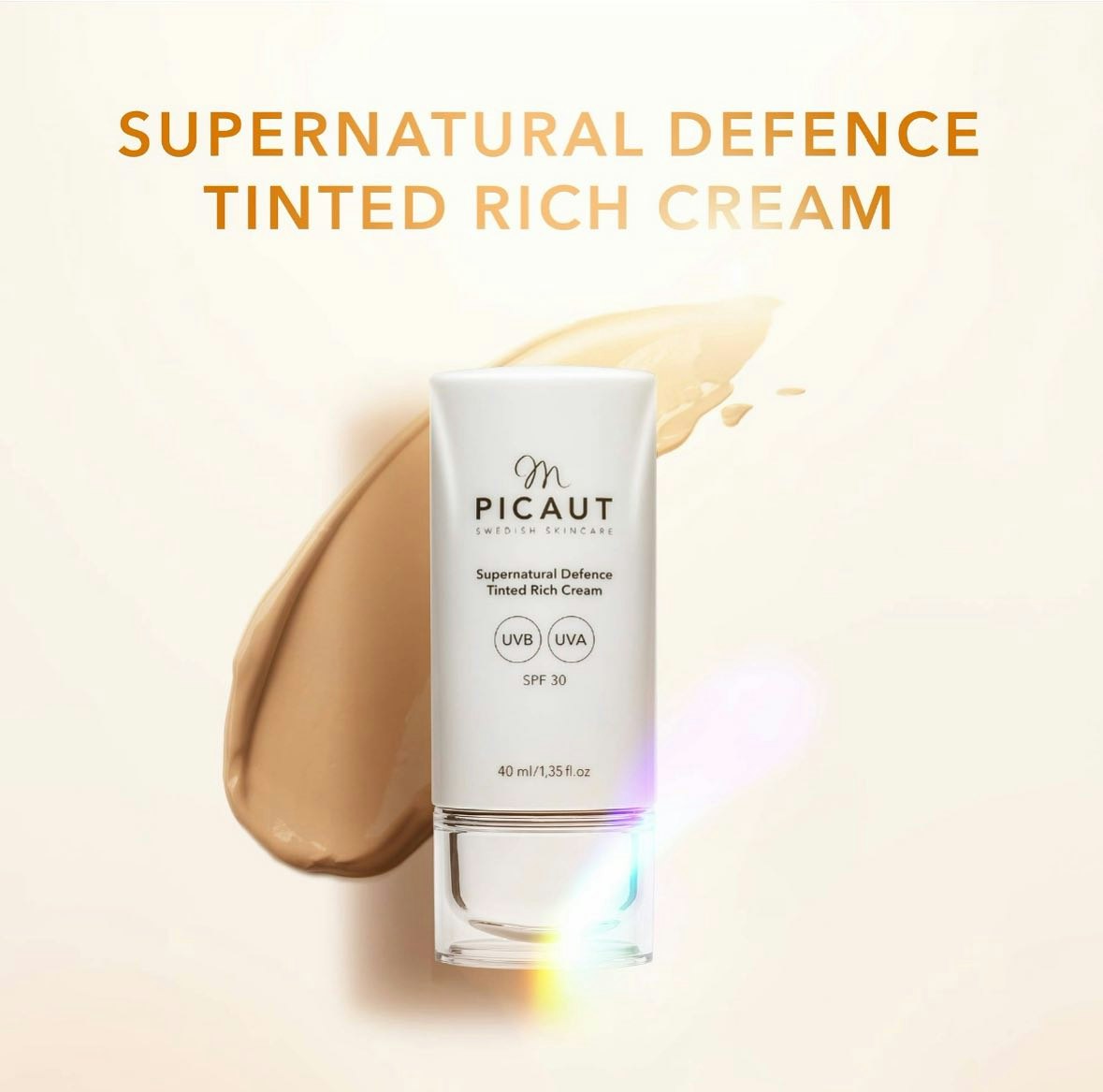 M Picaut Supernatural Defence Tinted Rich Cream
