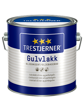 TRESTJERNER GOLVLACK OLJEBASERAD BLANK 0,75L