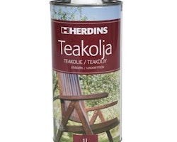 TEAKOLJA UTOMHUS, HERDINS,   1 L