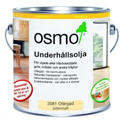 Underhållsolja 3081 1L Osmo Ofärgad sidenmatt