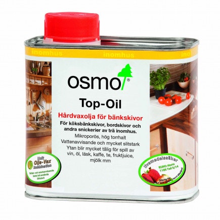 Hårdvaxolja Top-Oil  Osmo 3068 0,5L matt Natur