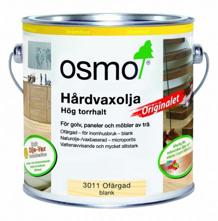 Hårdvaxolja Osmo 3032 sidenmatt 2,5L