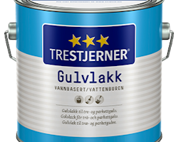 TRESTJERNER GOLVLACK VATTENBUREN HALVBLANK 0,75L