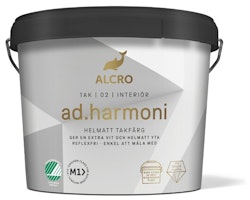 AD. Harmoni Takfärg Vit/A 1L