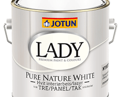 LADY PURE NATURE INTERIÖRLASUR VIT 0,75L