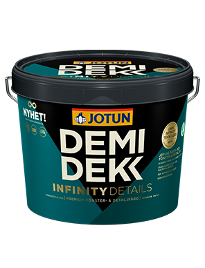 DEMIDEKK INFINITY DETAILS VIT-BAS 2,7L