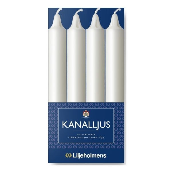 KANALLJUS,63306 VIT 4-pack