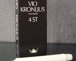 KRONLJUS 20CM VIT 4-PACK