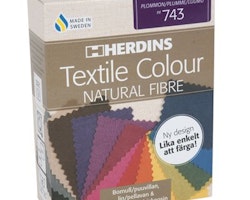 Textilfärg Herdins Natrual Fibre 752 Djupröd