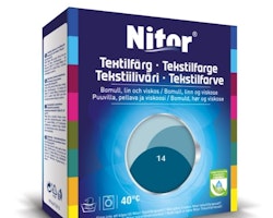 TEXTILFÄRG, PETROL 14 NITOR