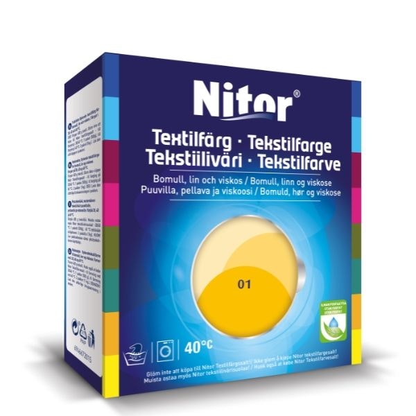 TEXTILFÄRG, SOLROS 01, NITOR