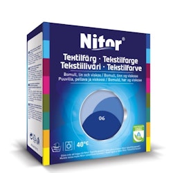 TEXTILFÄRG, BLÅKLINT 06, NITOR