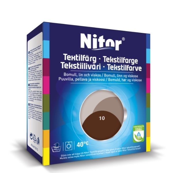 TEXTILFÄRG, MOCCA 10, NITOR