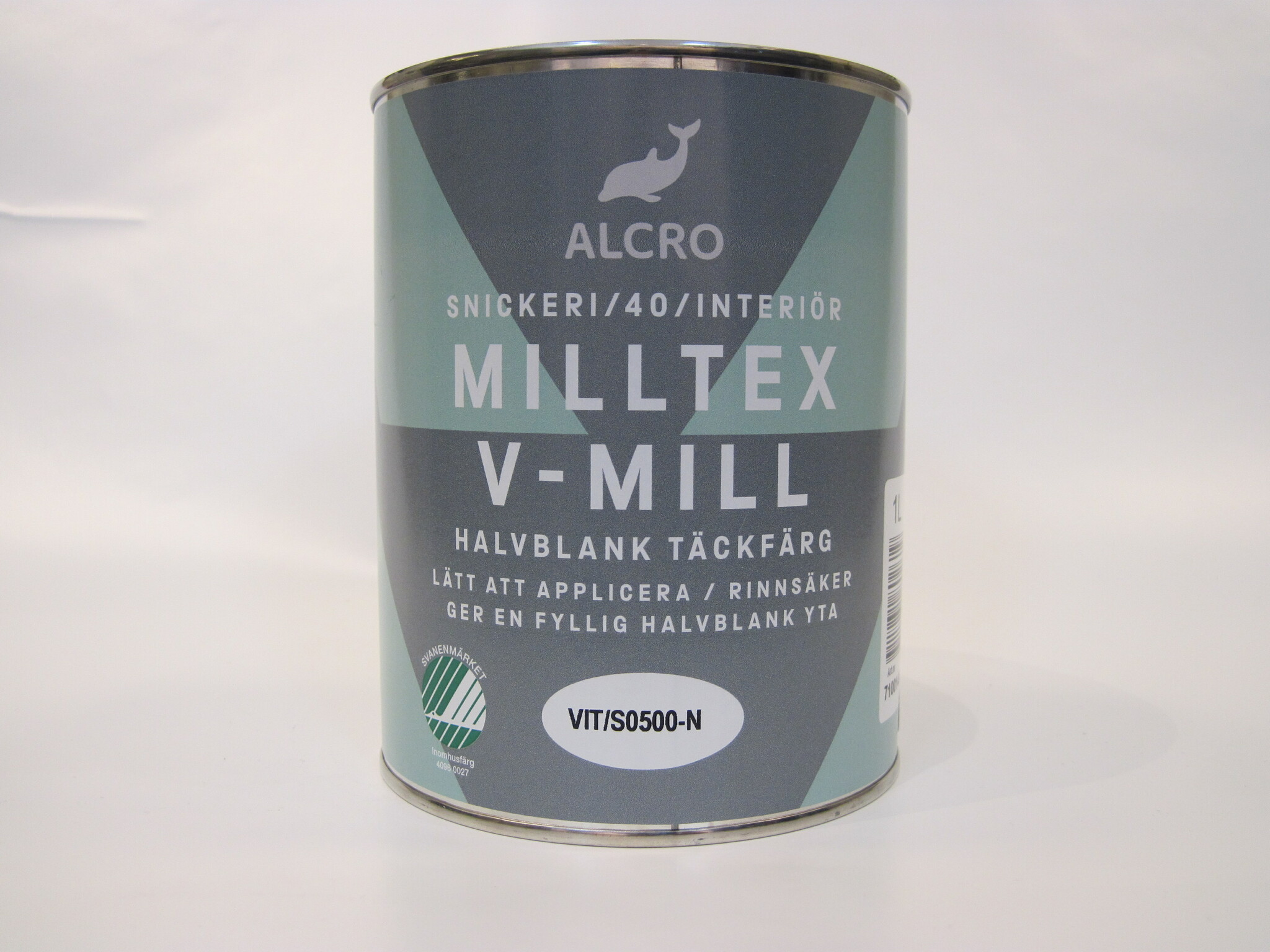 Milltex V-mill Halvblank  S-0500 1L