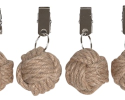 Duktyngd knut Jute, 4-pack