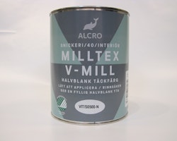 Milltex V-Mill Halvblank Tonad Vit S0502-Y 1L