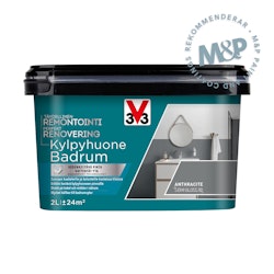 V33 Perfekt Renovering Badrum Semi-Gloss  White 750ml