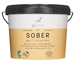 Sober Matt Täckfärg Äggskal Nr 9 3L