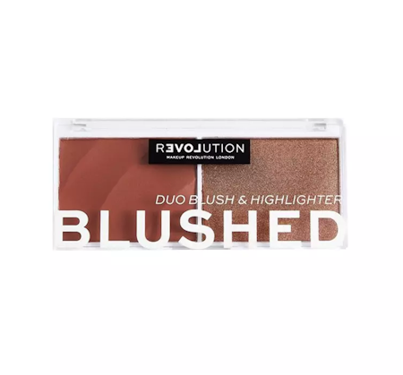 Relove by Revolution Blushed - Duo Blush & Highlighter - Baby