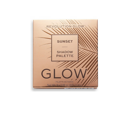 Revolution Glow Sunset Shadow Palett