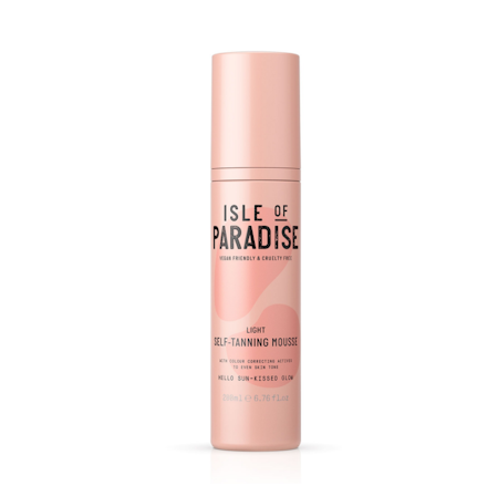 Isle Of Paradise Light Self - Tanning Mousse 200 ml