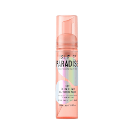 Isle of Paradise Self - Tanning Glow Clear Mousse Light 200 ml