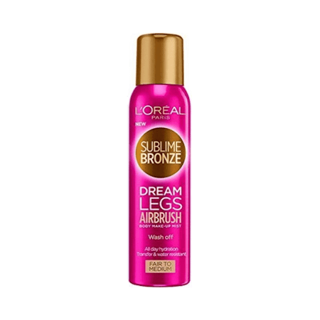 L'Oréal Sublime Bronze Dream Legs Airbrush Wash Off Tan - 150 ml