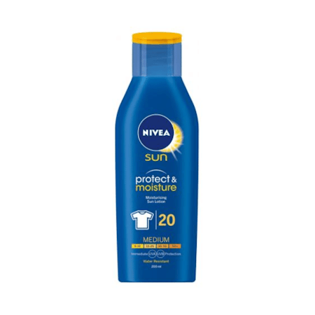 Nivea Protect & Moisture Sun Lotion SPF20 - 200 ml